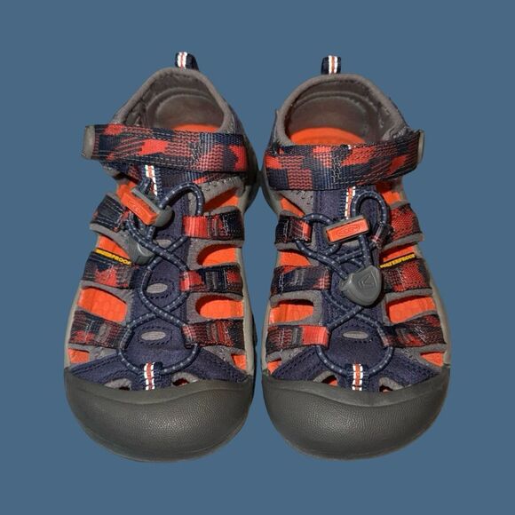 Toddler Keen Newport H2 Dress Blue Koi Sneaker Sandal Size 12 C - Picture 2 of 11